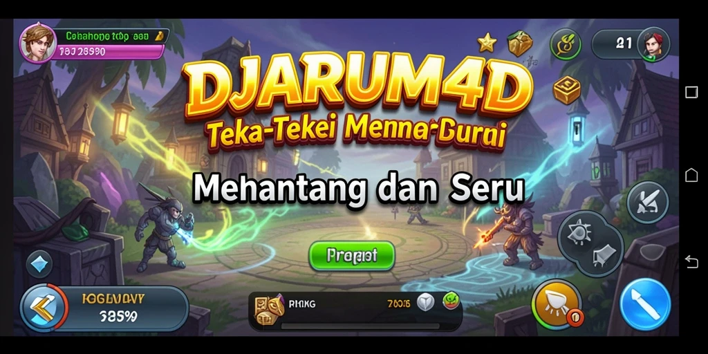 Tangkapan layar gameplay DJARUM4D dengan teka-teki yang menantang.