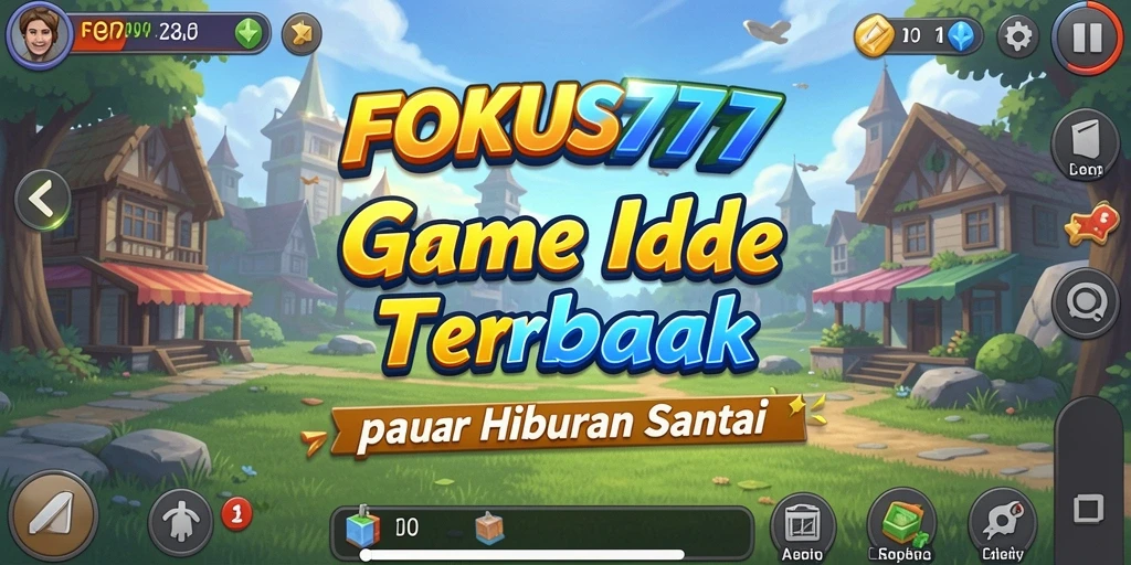 Tampilan menarik dari gameplay FOKUS777 yang seru dan santai.