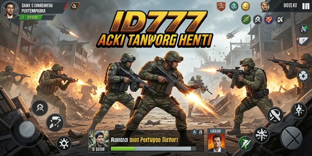 Screenshot gameplay ID777 dengan aksi seru dan karakter menarik.