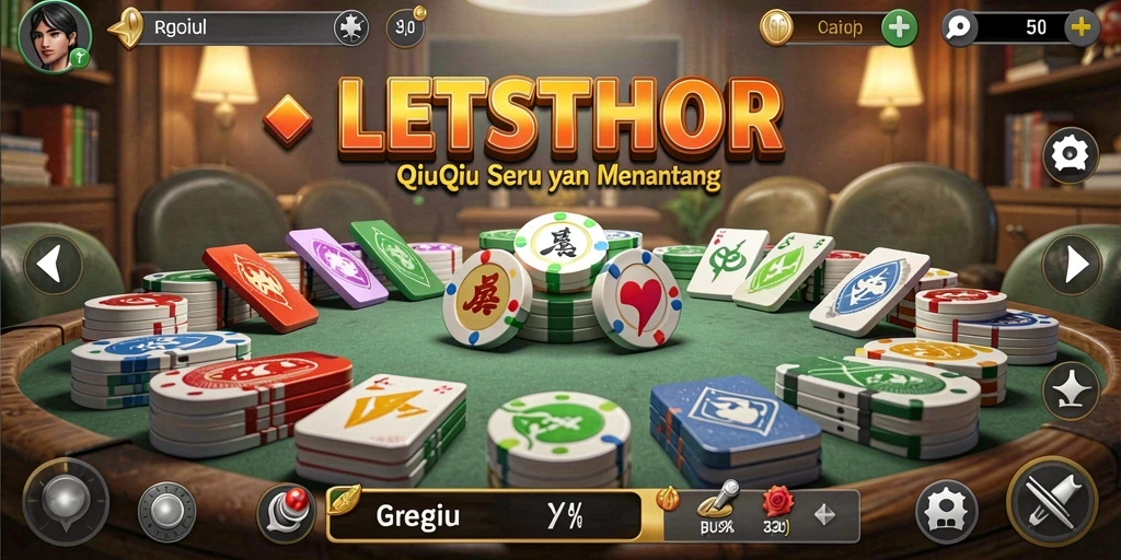 Tampilan permainan LETSTHOR yang seru dan menantang.