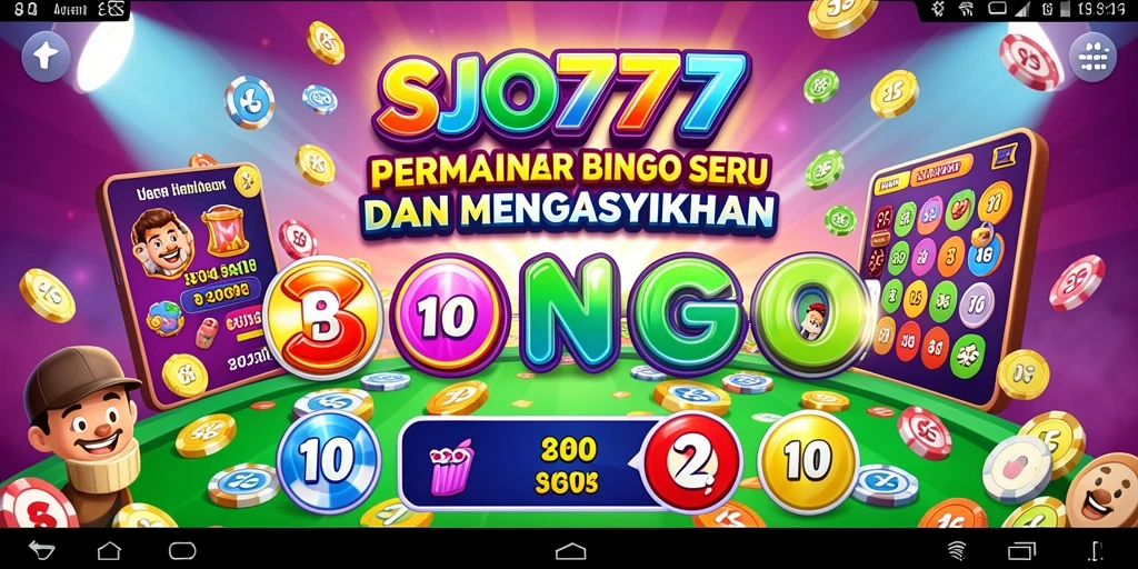 Tampilan menarik dari gameplay Bingo SJO777 yang mengasyikkan.