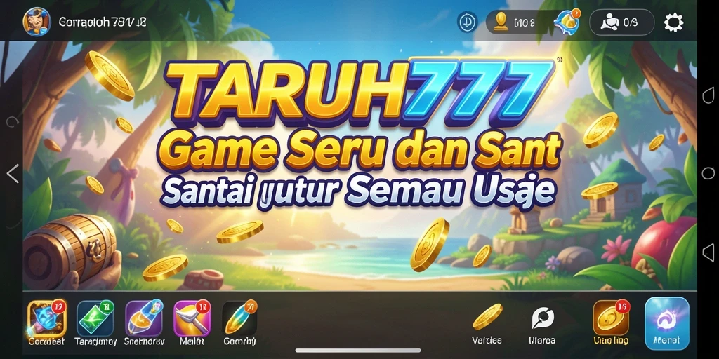 Tangkapan layar TARUH777 menampilkan keseruan gameplay Casual yang mengasyikkan.